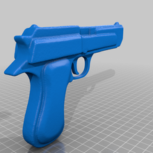 pistol toy generated revopoint pop art scans replicas 3d print model - Mito3D