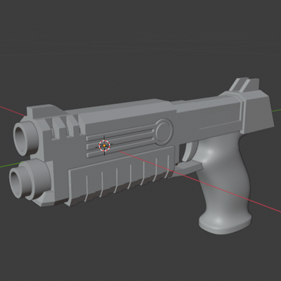 pistola game juguetes juego decoraci n 3d print model - Mito3D