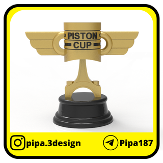 piston cup piston cup piston cup cars disneys  3d print model - Mito3D