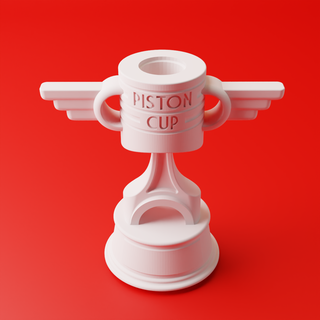 piston cup mate 3d print model - Mito3D