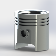 piston mate bulb pencil holder pot kitchen canteen vase 3d print model - Mito3D
