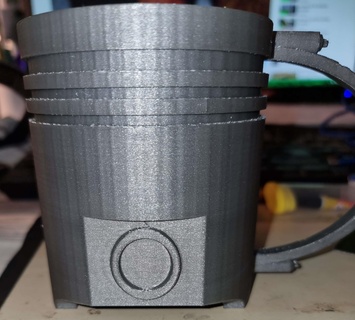 piston mug 3d print model - Mito3D