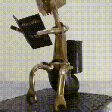 piston toilet piston mr piston reading book reading magazine in toilet toilet shit 3d print model - Mito3D