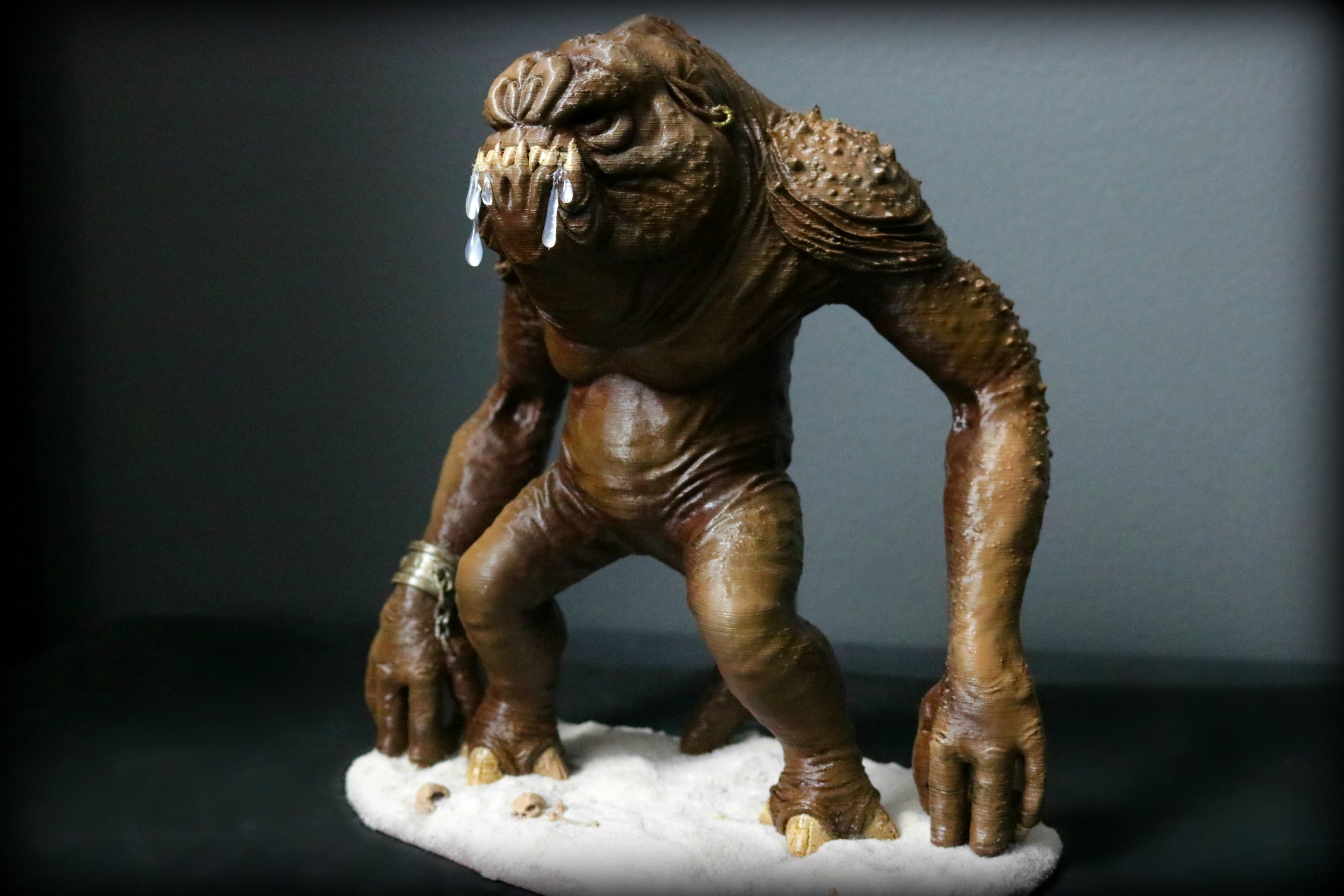 grube monster 3d drucken stl rancor star kriege no unterstützt 3D print model - Mito3D