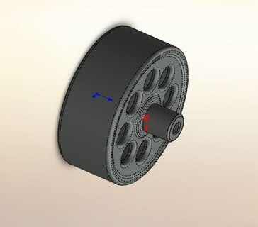pitsco genere dragster cerchi carrelli co2 ruote gt rx aria alimentato 3d print model - Mito3D