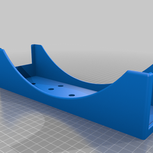 pitta mount base 3d print model - Mito3D