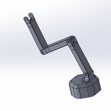 döndürülebilir kol Lamba robot mekanik ofis gadget kullanışlı 3d print model - Mito3D