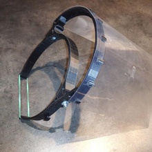 pivotable protective visor various protection mask facial 3d print model - Mito3D