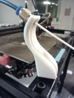 fondamentale inversione Bowden filamento guida diretto guidare estrusore 3d stampante parti 3d print model - Mito3D