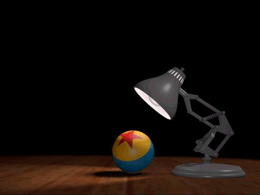 pixar logotipo texto jogos juguetes 3d print model - Mito3D