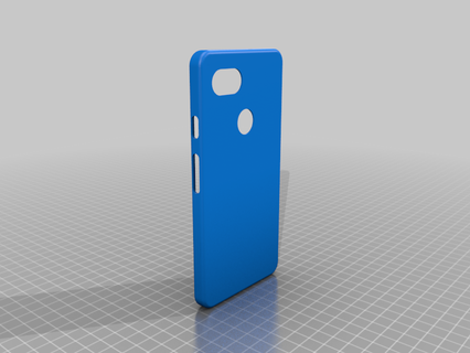 pixel 2 xl caixa flexível v2 Móvel phone 3d print model - Mito3D