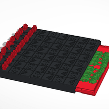 pixel art space invaders juego tabla 3d print model - Mito3D