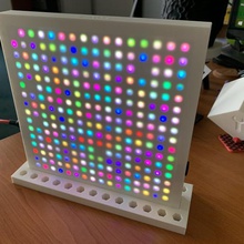 pixel matrix ws2812 tool display neopixel panel ws2812b electronics 3d print model - Mito3D