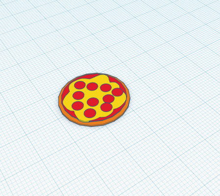 pizza 3d print model - Mito3D