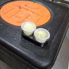 pizza bote manteiga alça Garoto suporte gadget entregar caixa 3d print model - Mito3D