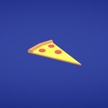 pizza dilim çeşitli 3d print model - Mito3D