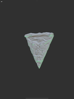 pizza slice monster free scary fun 3d print model - Mito3D
