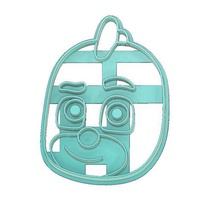 pj Masken cookie cutter gekko tool cookie-cutter fondant Kinder-cookie-cutter 3d print model - Mito3D