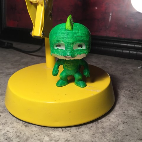 pj masksgekkopyjamasquegluglu Spiel funko funkopopop stl 3D print model - Mito3D