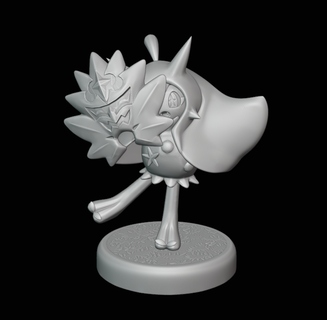 pkm ogerpon Pokemon scarlatto viola nintendo 3d print model - Mito3D