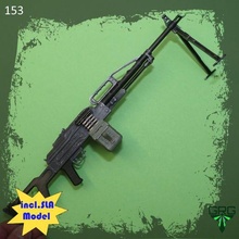 pkp recheneg kalashnikov - scale 1 4 gun rifle grg replica guns machinegun 3d print model - Mito3D