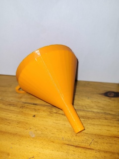 pla funnel 75cm ear hanging small 3d print model - Mito3D