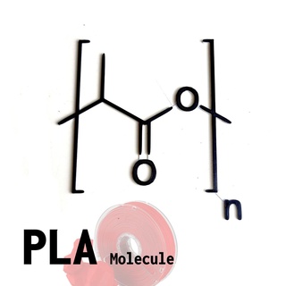pla molecule wall art plastic psychodelics drugs 2d 3d print model - Mito3D