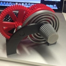pla spring motor demonstrator game 3d print model - Mito3D