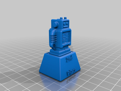 place2nd personalizado 3d impresión pruebas impresora calibración estrés prueba banquillo 3d print model - Mito3D