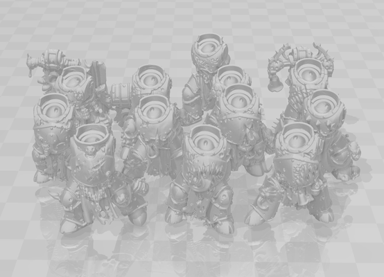 plage marines modular game war hammer world eaters death guard space csm chaos sons plague wh40k of 3d print model - Mito3D