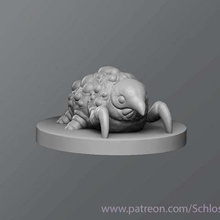 Pest caterpillar Spiel - Spielzeug tabletop dungeons dragons dnd 3d print model - Mito3D