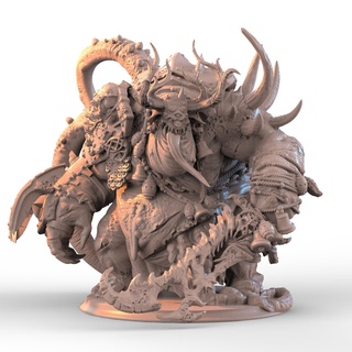 praga demônio fantasia ótimo imundo 3d print model - Mito3D
