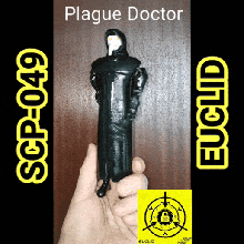 plague doctor toy action figure 3d model game cartoon dog scp cat 3d print model - Mito3D