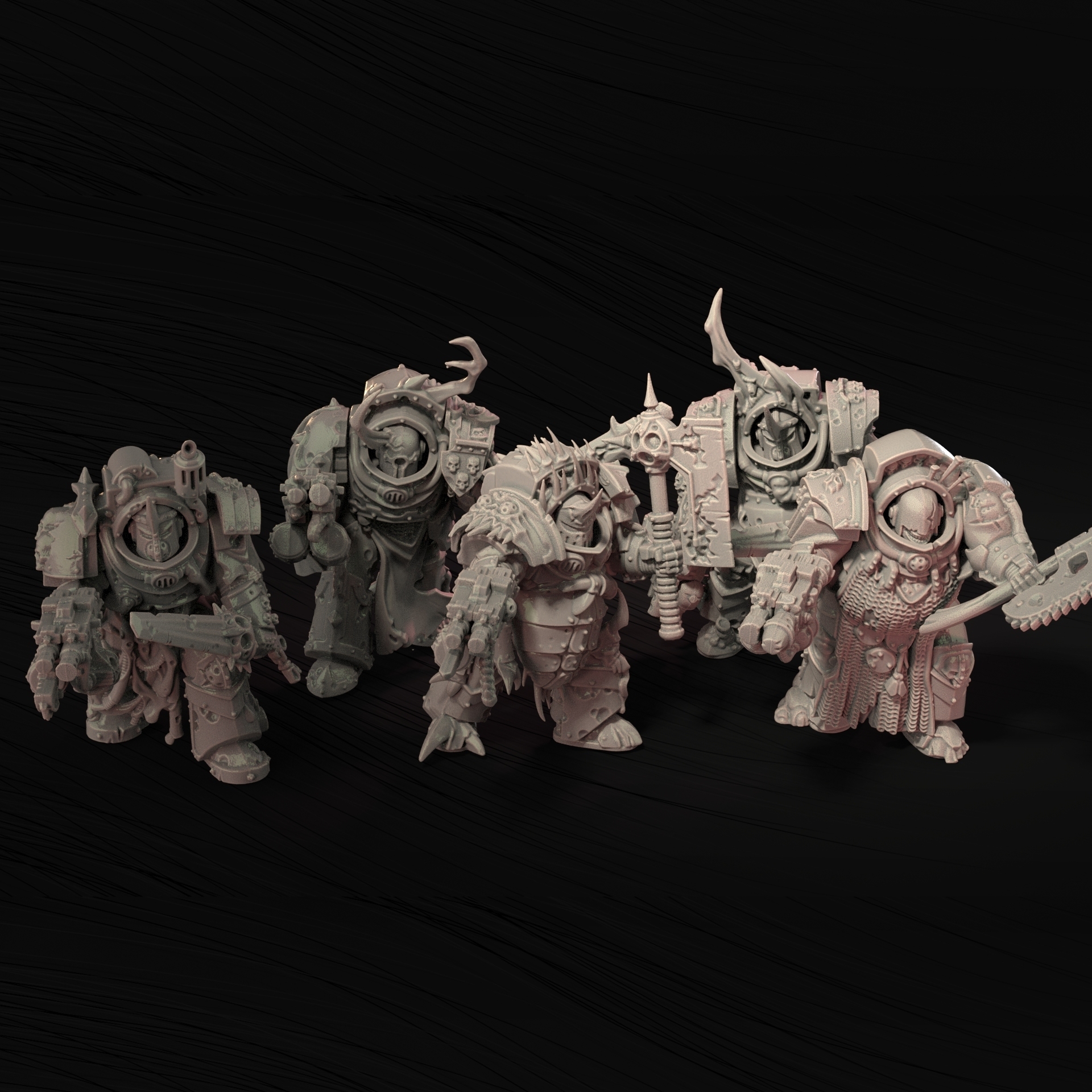 praga exterminadores 2 jogos guerra martelo irmãs espaço freiras mini 28mm of silêncio fuzileiros navais horus sororitas terminadores fraternidade exterminador futuro pelotão cinzento cavaleiros sanguinário guarda 3D print model - Mito3D