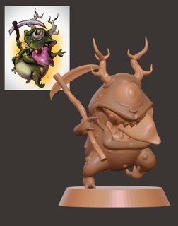 Plaga mascota 3d print model - Mito3D