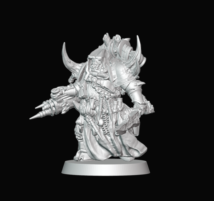 Pest Orthopäde Chaos bewachen nurgle 40 dg Herr Krieg Marine grimmig dunkel Tischplatte Arzt Chirurg Dämon Tod Horus Ketzerei 3D print model - Mito3D