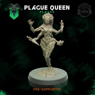 plague queen - army undead adventure apocalypse dnd armyofplague undeadarmies plaguequeen fourundeadarmiesoftheapocalypse 3d print model - Mito3D