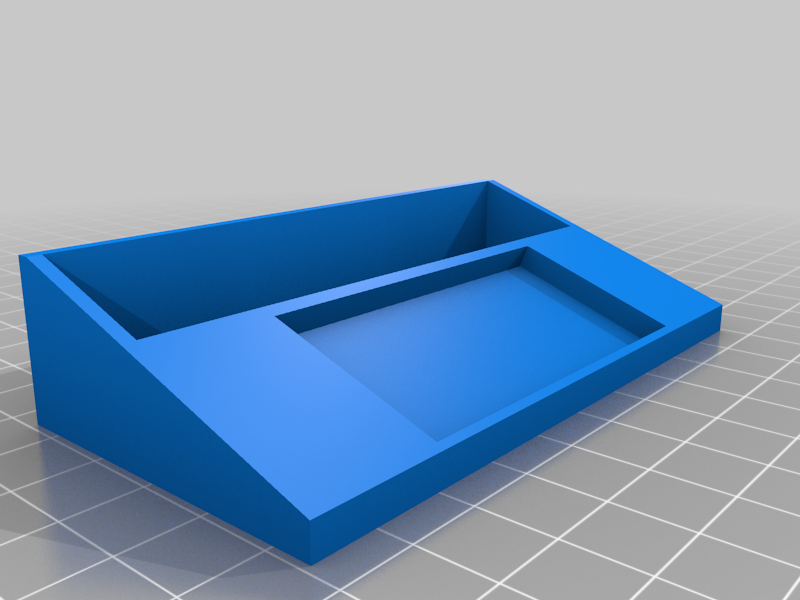 pianura attività commerciale carta titolare supporto desktop organizzazione ufficio 3D print model - Mito3D