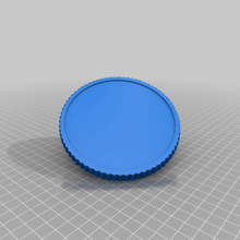 plain edged coin blank tool 3d printing 3d print model - Mito3D