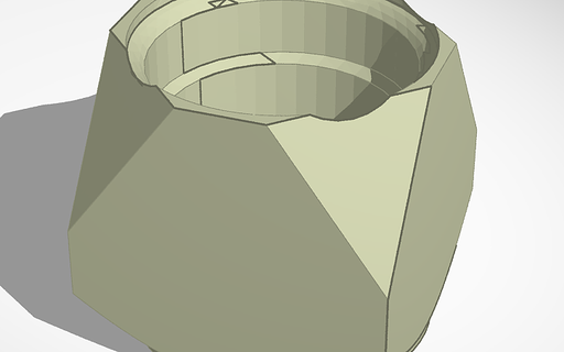 pianura geometrico Opaco compagno liscio 3d print model - Mito3D