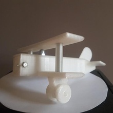plane art toy airplane make 3d print model - Mito3D