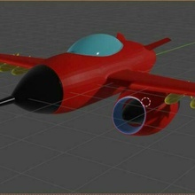 aereo arte giocattolo 3d print model - Mito3D