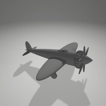 1 uçak oyun oyuncak 3d print model - Mito3D