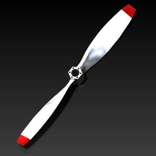 plane propeller - length 1 meter home helix propagate blade airplane decoration aeronautics 3d print model - Mito3D