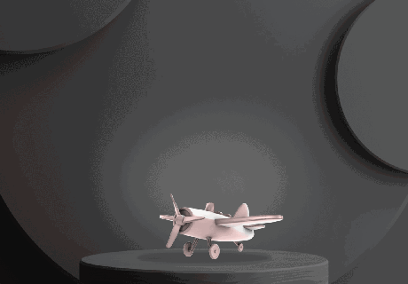 plane toy story Game kids home auto animal aero aircraft 3d print model - Mito3D