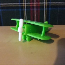 avião de brinquedo jogo mecânico voar brinquedos 3d print model - Mito3D