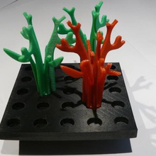 platane ville en 3d de l'architecture modèle la végétation plaque support partage le module bricolage 3d print model - Mito3D