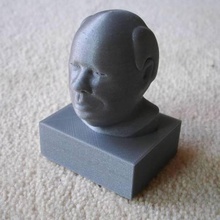planemodeling head update1 art sculptures 3d print model - Mito3D