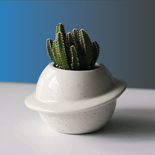 planet style pot planter 3d print model - Mito3D