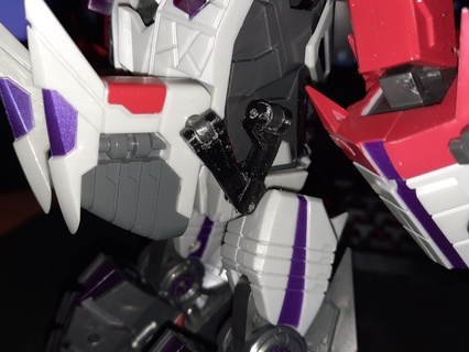 planet x - px15 pluto hinge joints replacement transformers megatron third party fall cybertron 3d print model - Mito3D